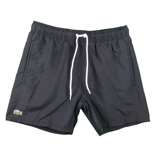 SHORTS LACOSTE QUICK DRY - PRETO